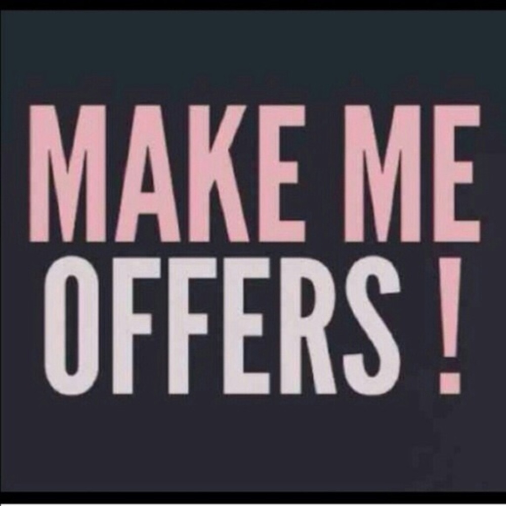 Reasonable offers accepted!